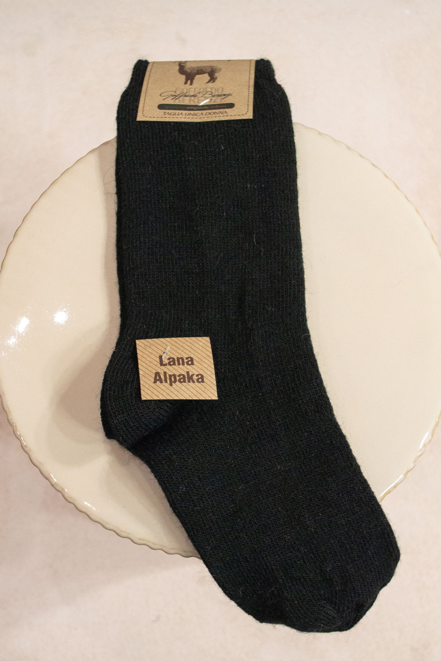 Long wool winter socks