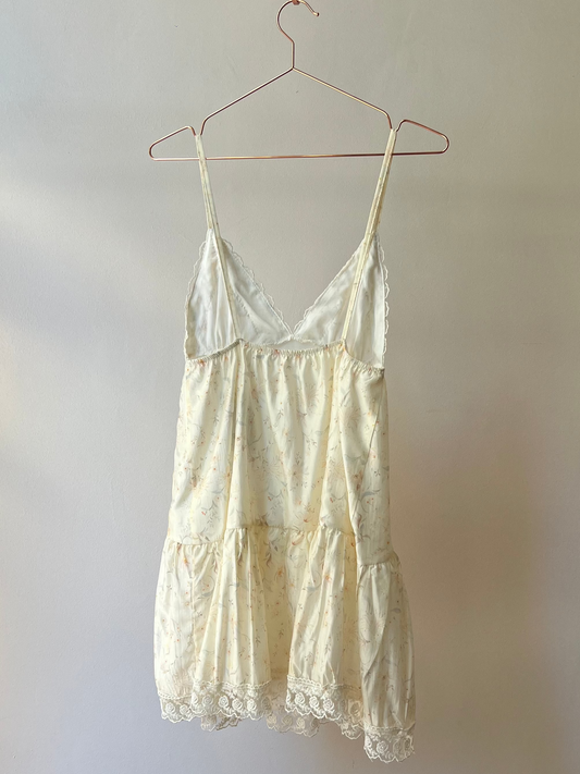 Floral Lace Mini Dress