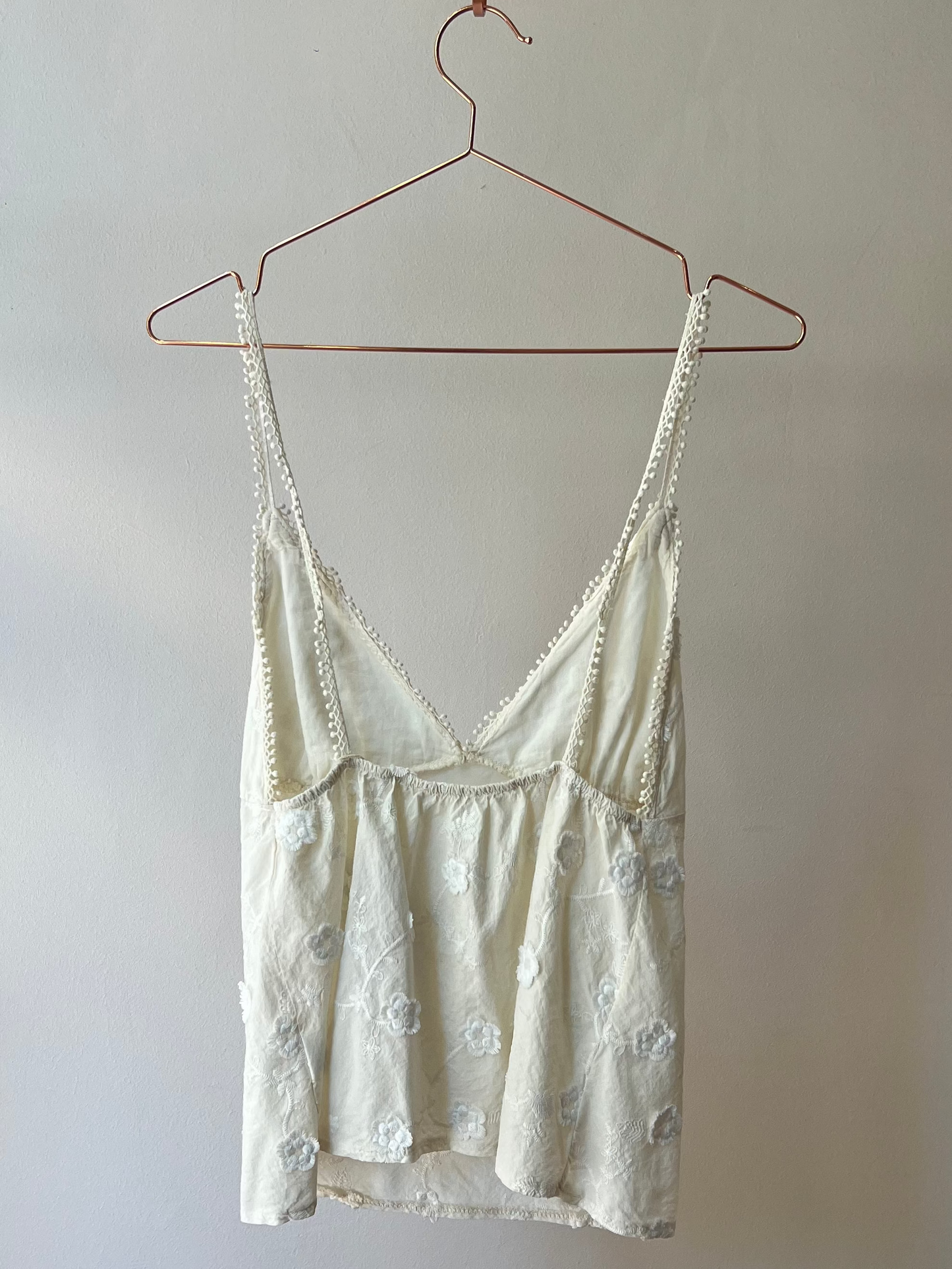 Embroidered Lace Cami