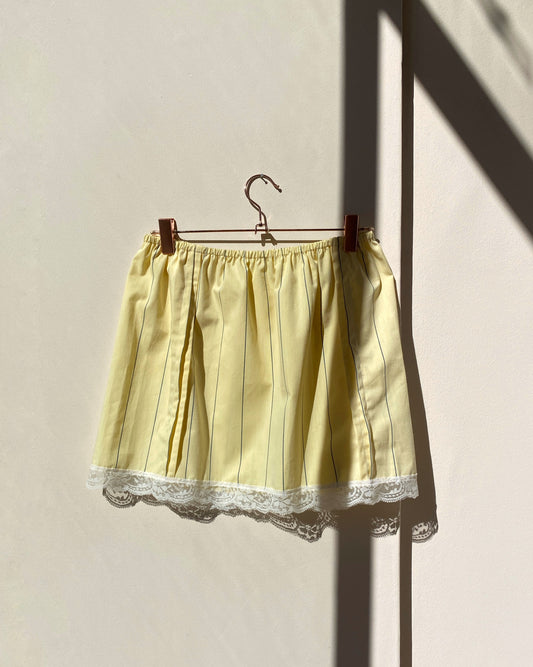 Handmade Spring Skirt Yellow