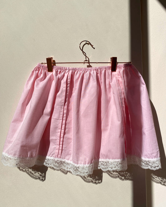 Handmade Spring Skirt Pink