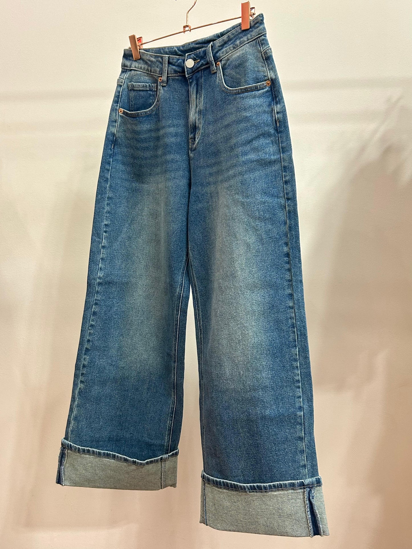 Wide-Leg Denim