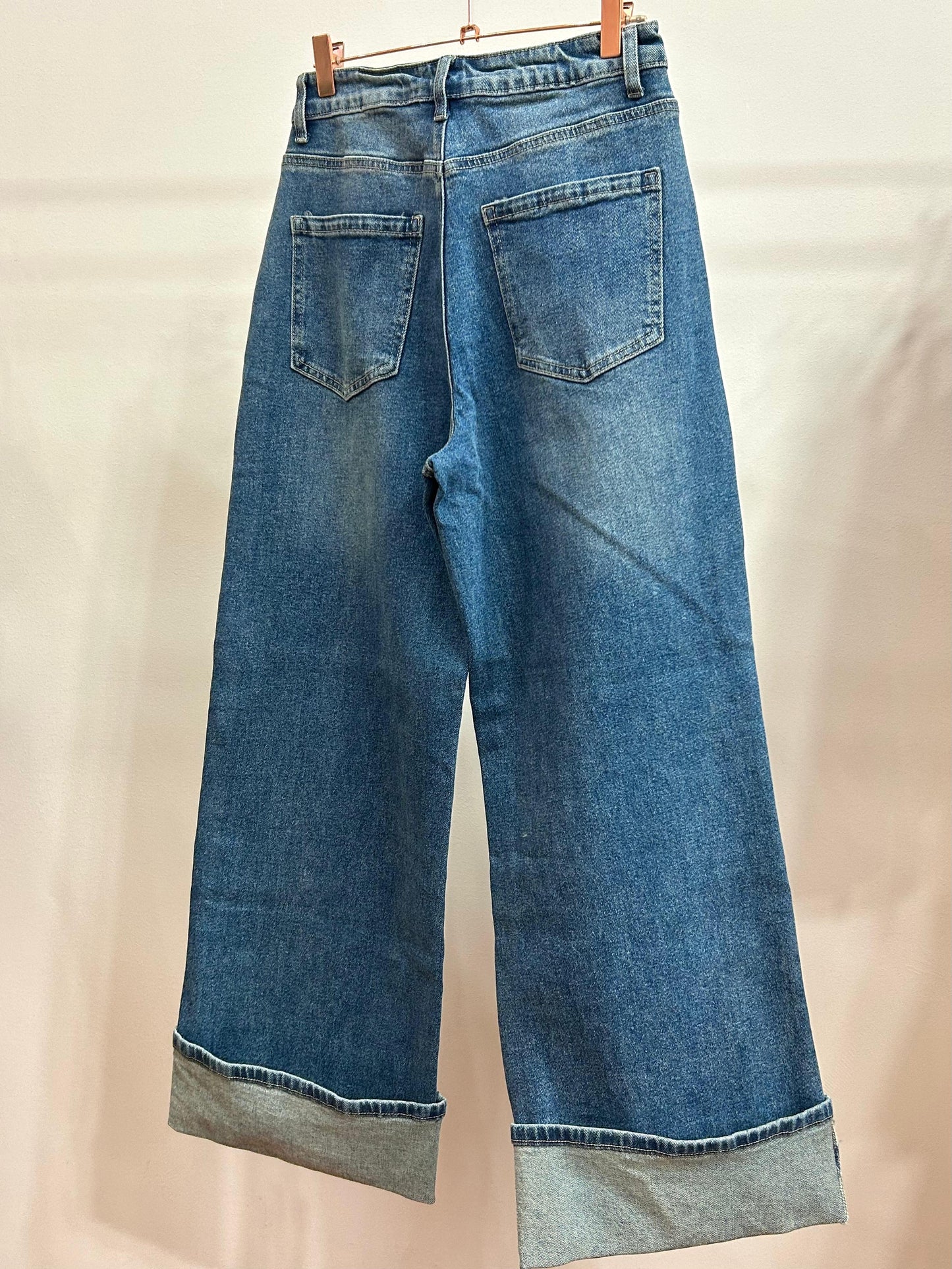 Wide-Leg Denim