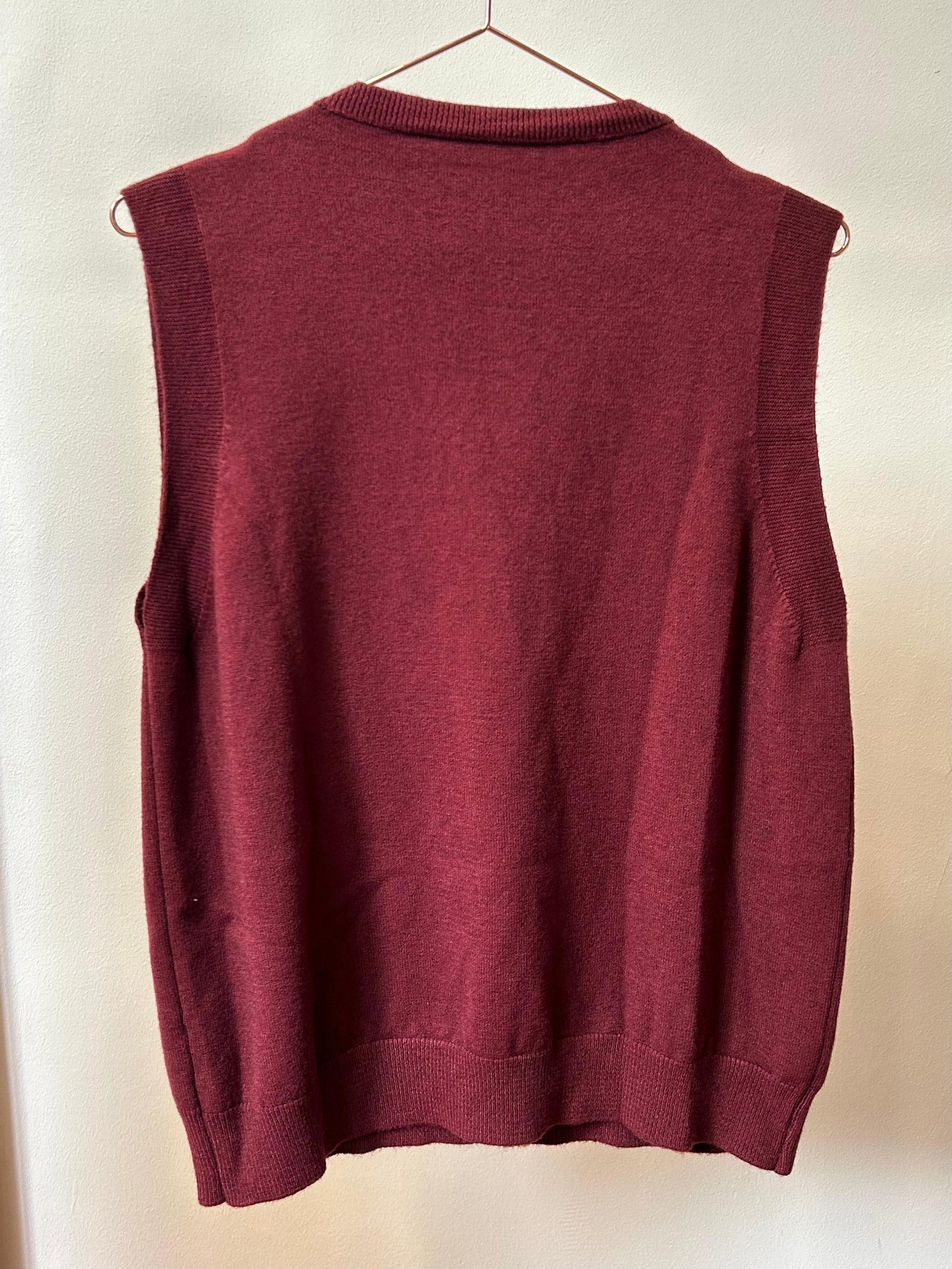 V-Neck Knit Vest