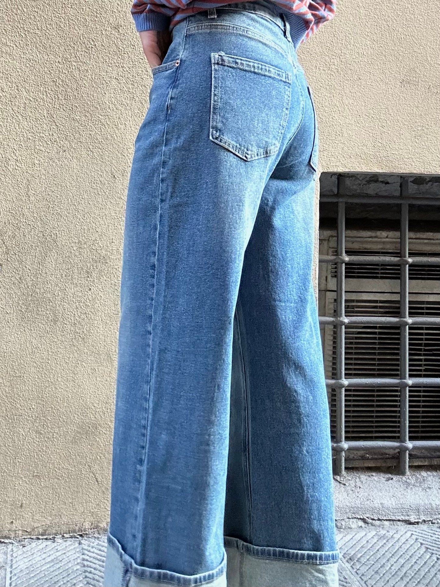 Wide-Leg Denim