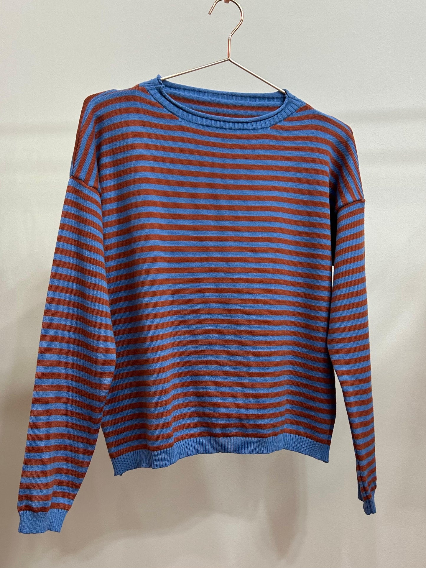 Striped Knit Sweater