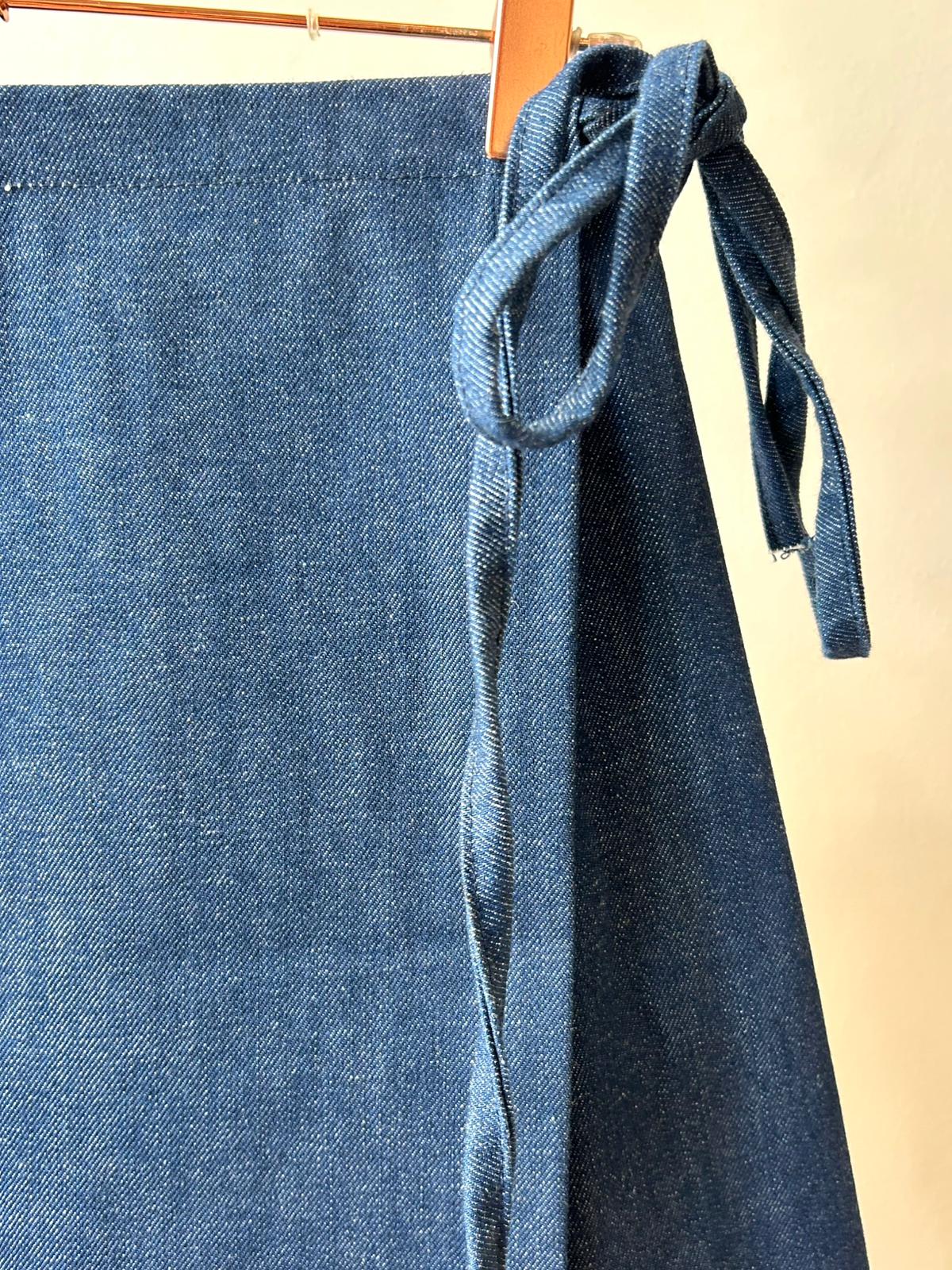 Adjustable Denim Skirt