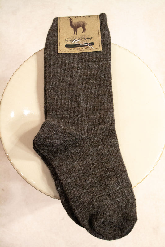 Long wool winter socks