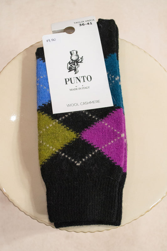 Printed Wool Winter Socks