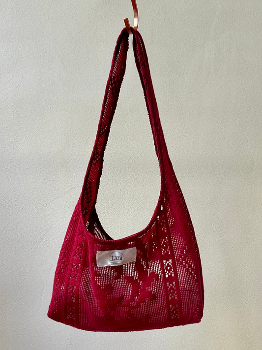 Burgundy Shoulder Bag