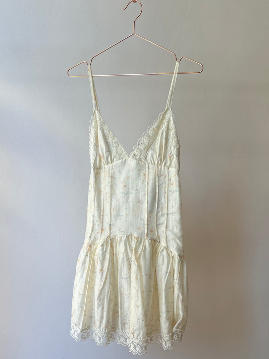 Floral Lace Mini Dress