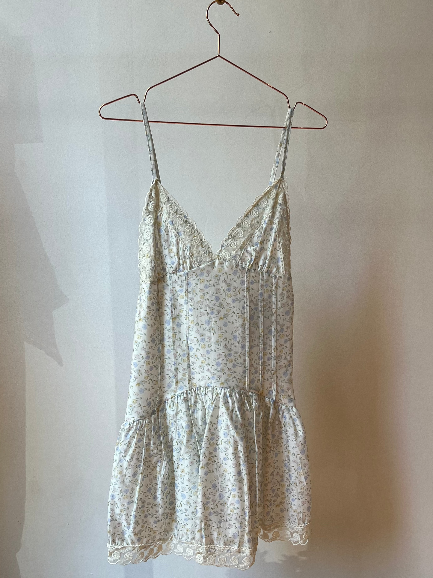 Floral Lace Mini Dress