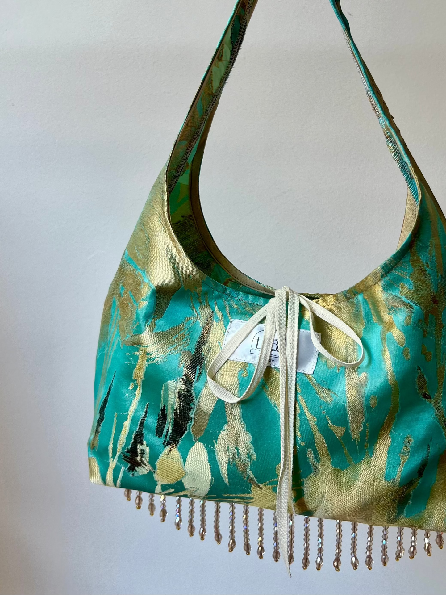 The Oro & Aqua Shoulder Bag