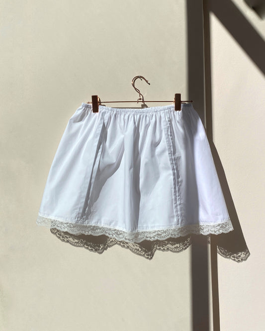 Handmade Spring Skirt White