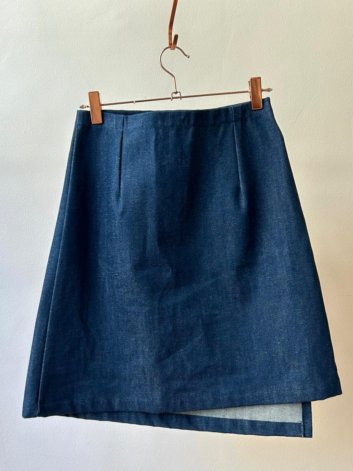 Adjustable Denim Skirt